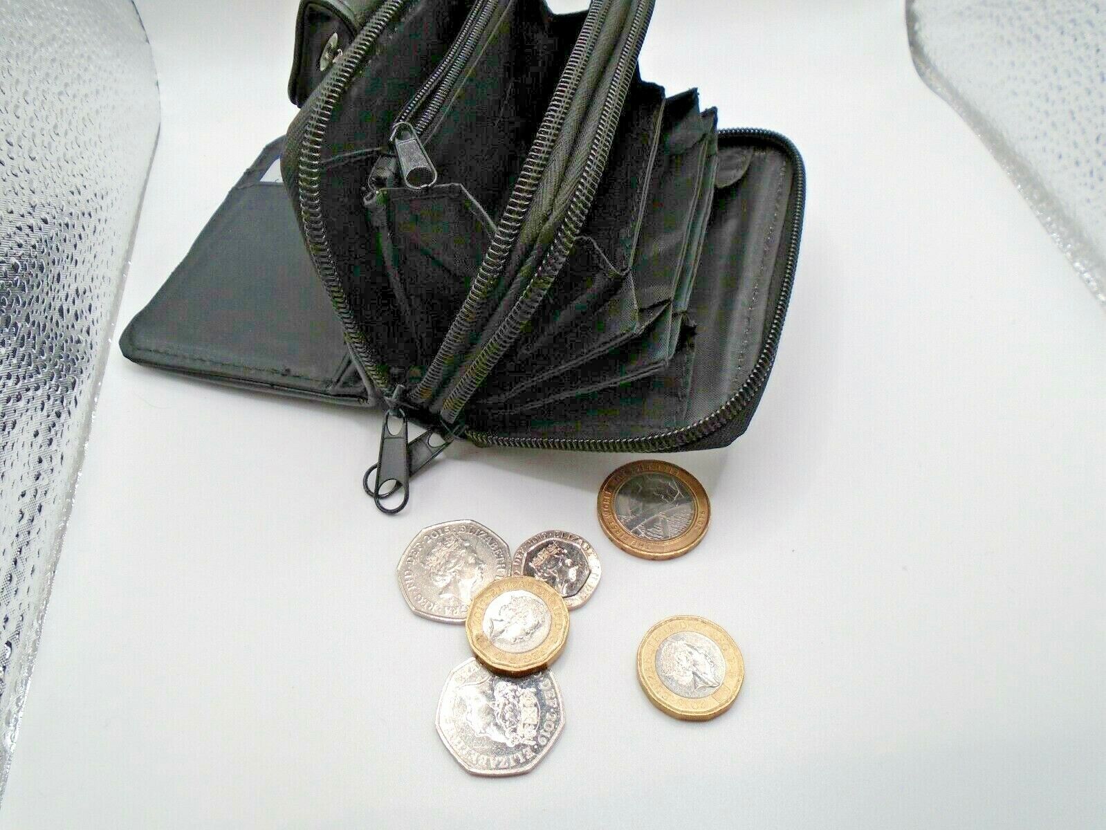LADIES LEATHER PATCHWORK PURSE NOTECASE - 4 PCS
