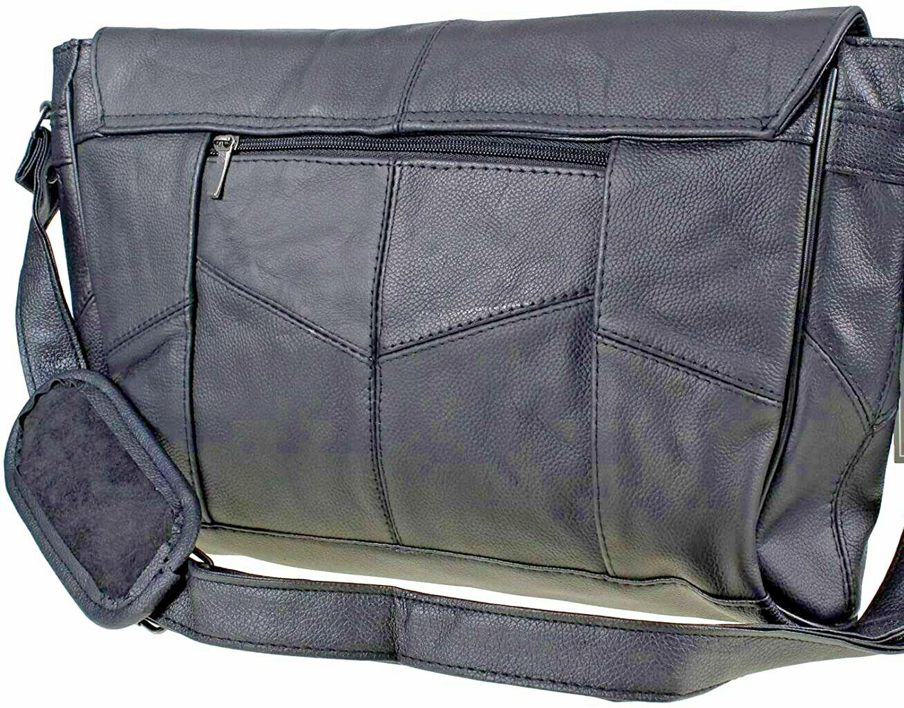 DESIGNER MENS COWHIDE LEATHER SATCHEL MESSENGER LAPTOP SHOULDER BAG WORK