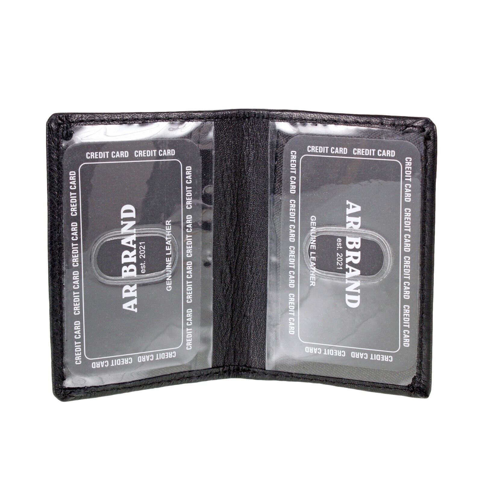REAL LEATHER Travel Card Holder Wallet Bus Pass Oyster ID Ticket Slim