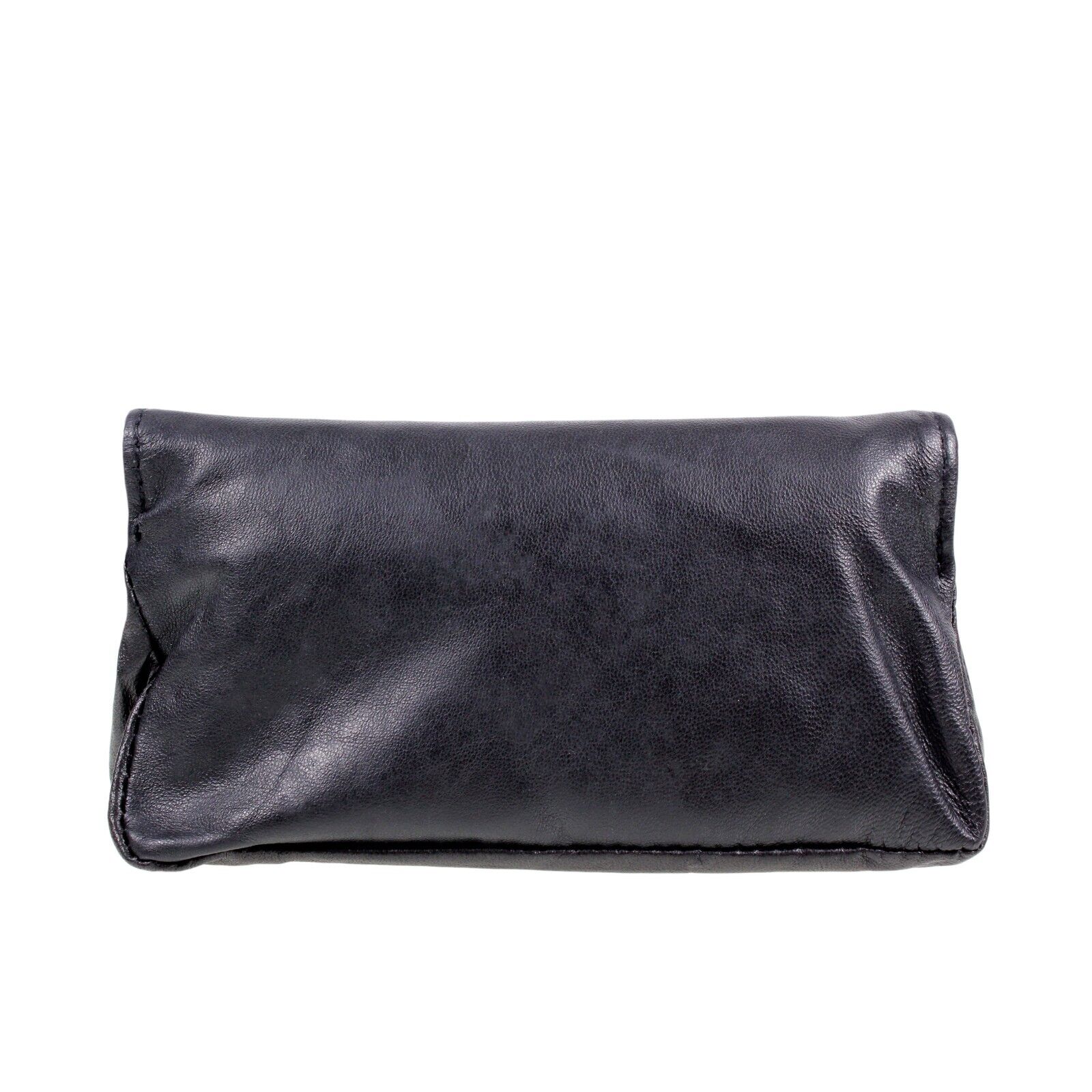 Leather Tobacco Pouch Organizer Black