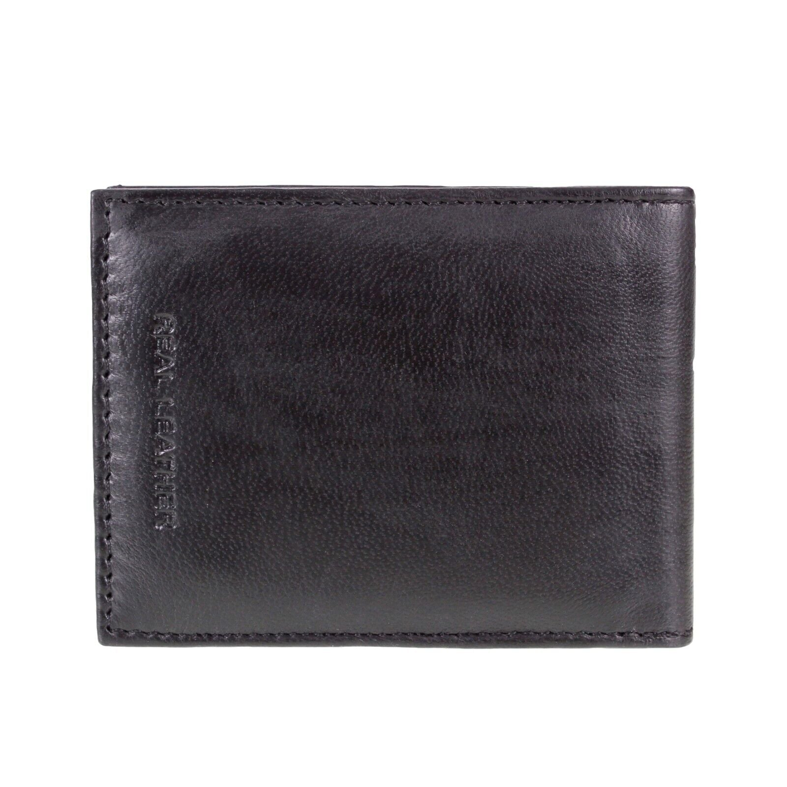 REAL LEATHER Travel Card Holder Wallet Bus Pass Oyster ID Ticket Slim