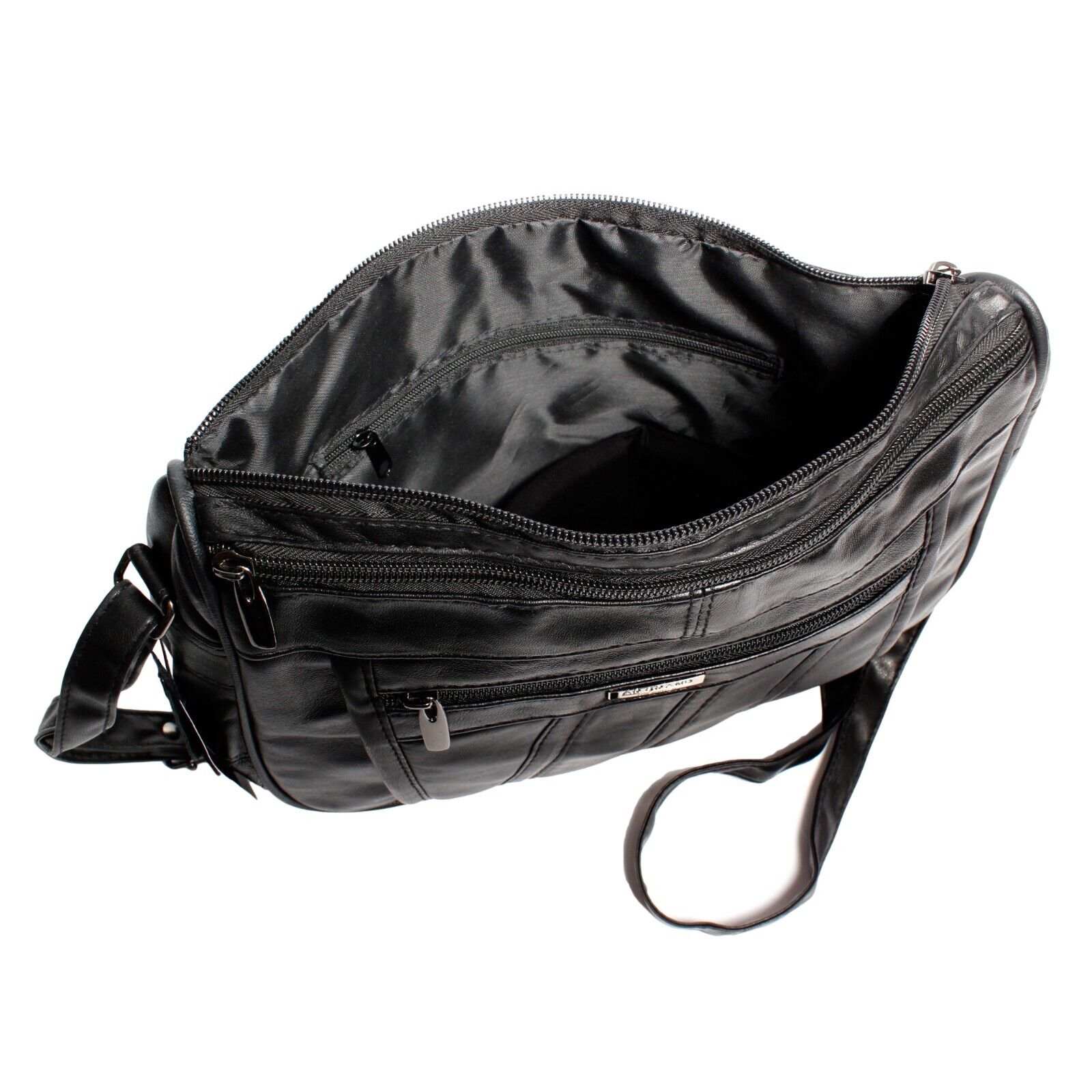 Ladies Genuine Real Leather Bag Designer Organiser Handbag Shoulder Overbody Bag