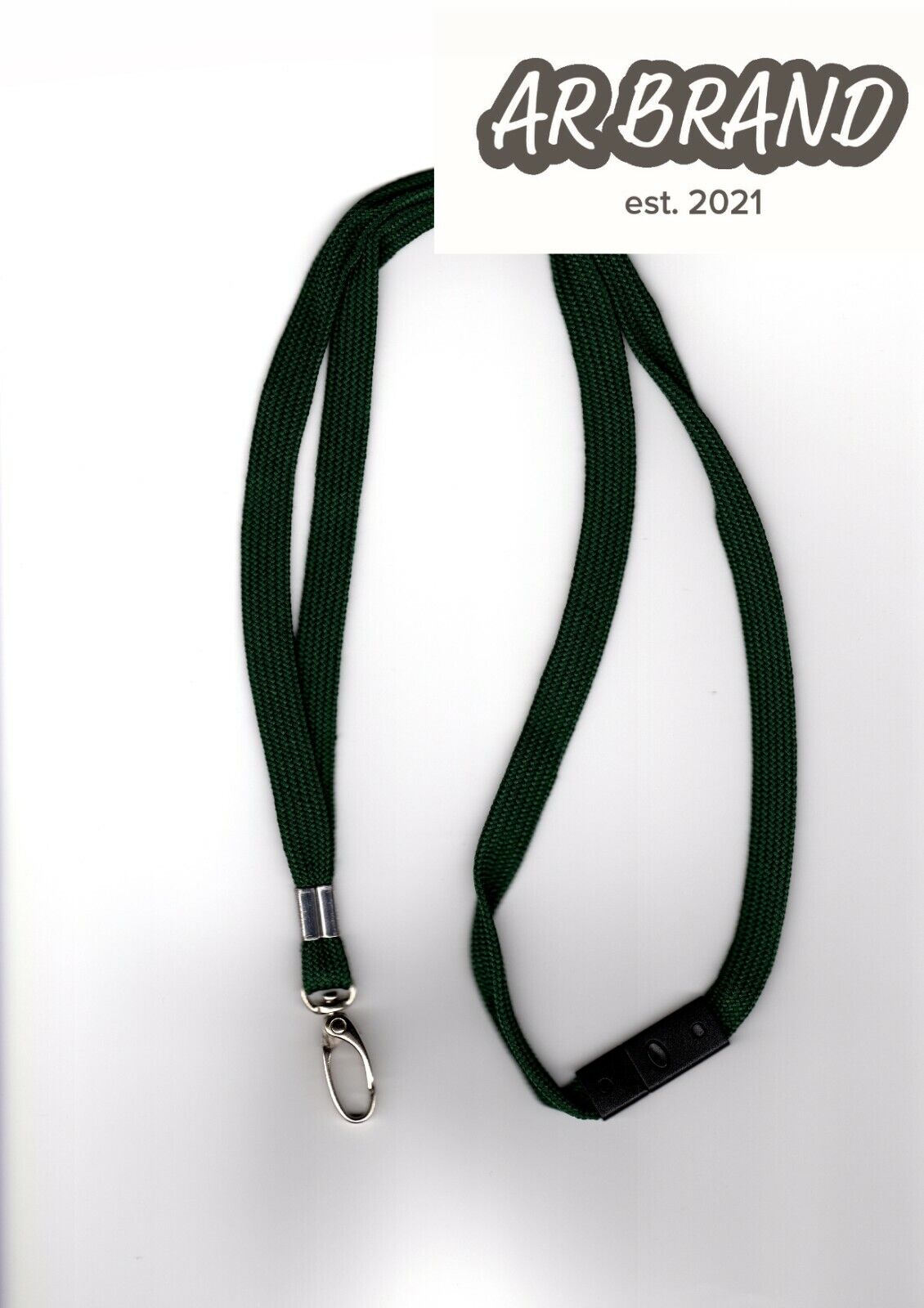 Lanyards 50 PCS Pack ID Badge Lanyards with Clip Office Neck Flat Bulk Lanyards