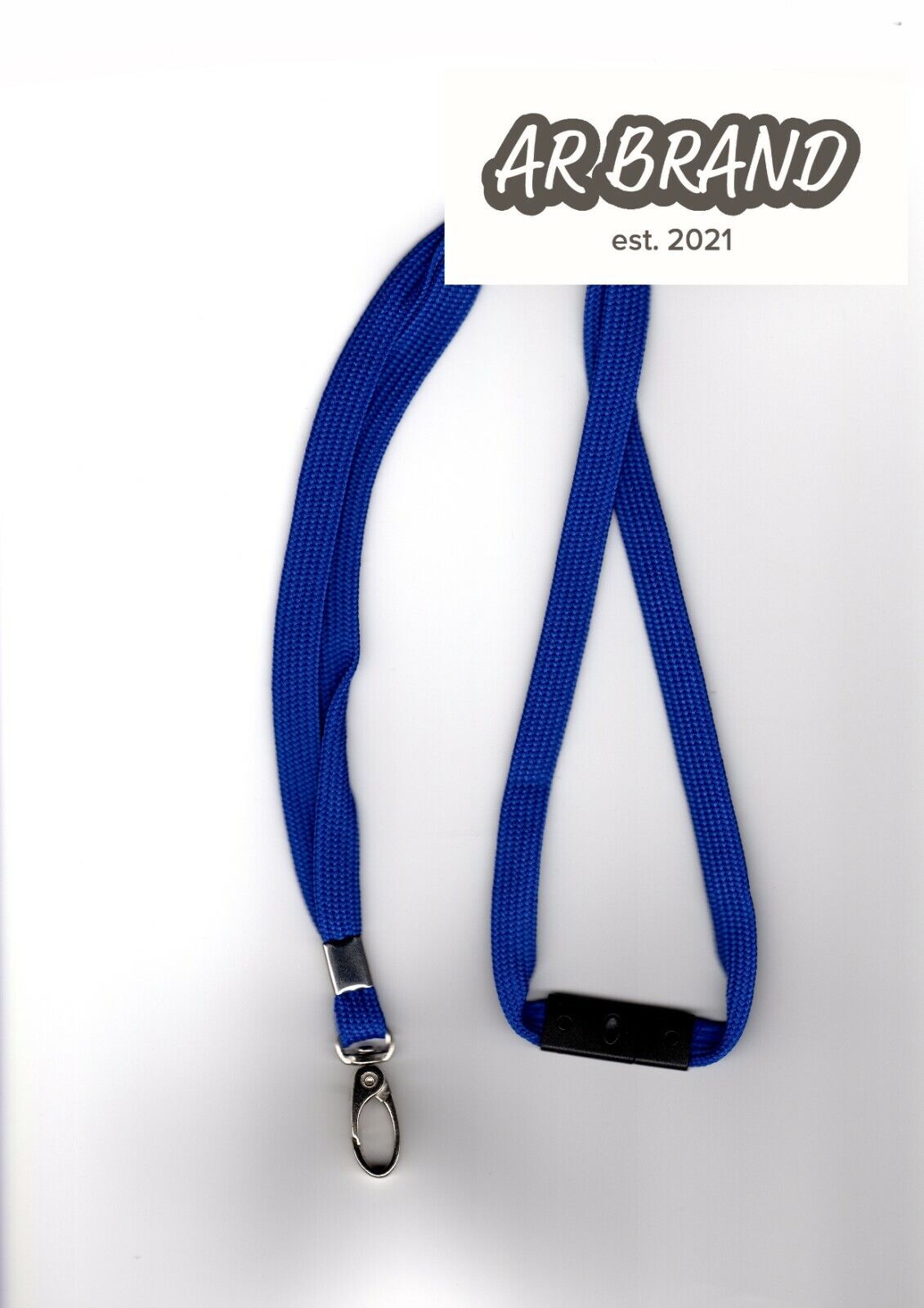 Lanyards 50 PCS Pack ID Badge Lanyards with Clip Office Neck Flat Bulk Lanyards