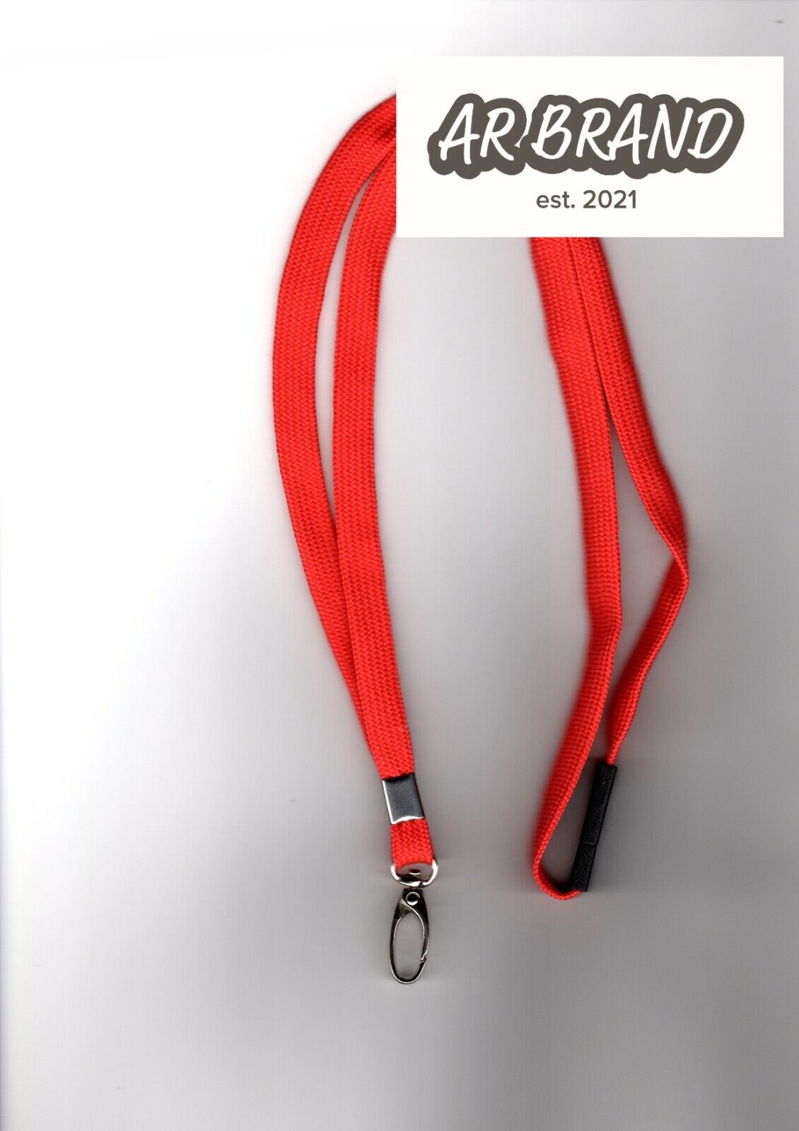 Lanyards 50 PCS Pack ID Badge Lanyards with Clip Office Neck Flat Bulk Lanyards