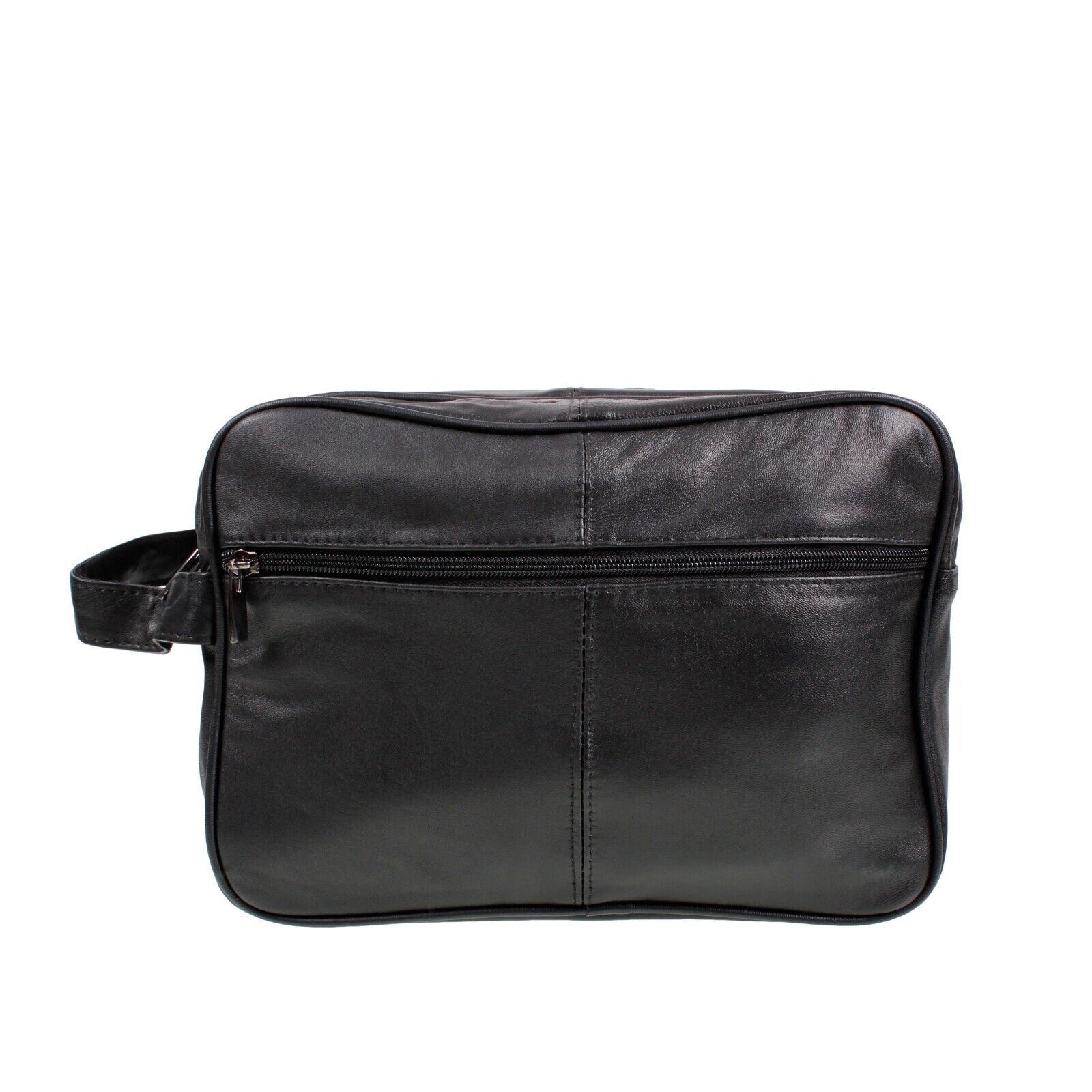 JUMBO toiletry bag extra large, washbag, Genuine Real Leather