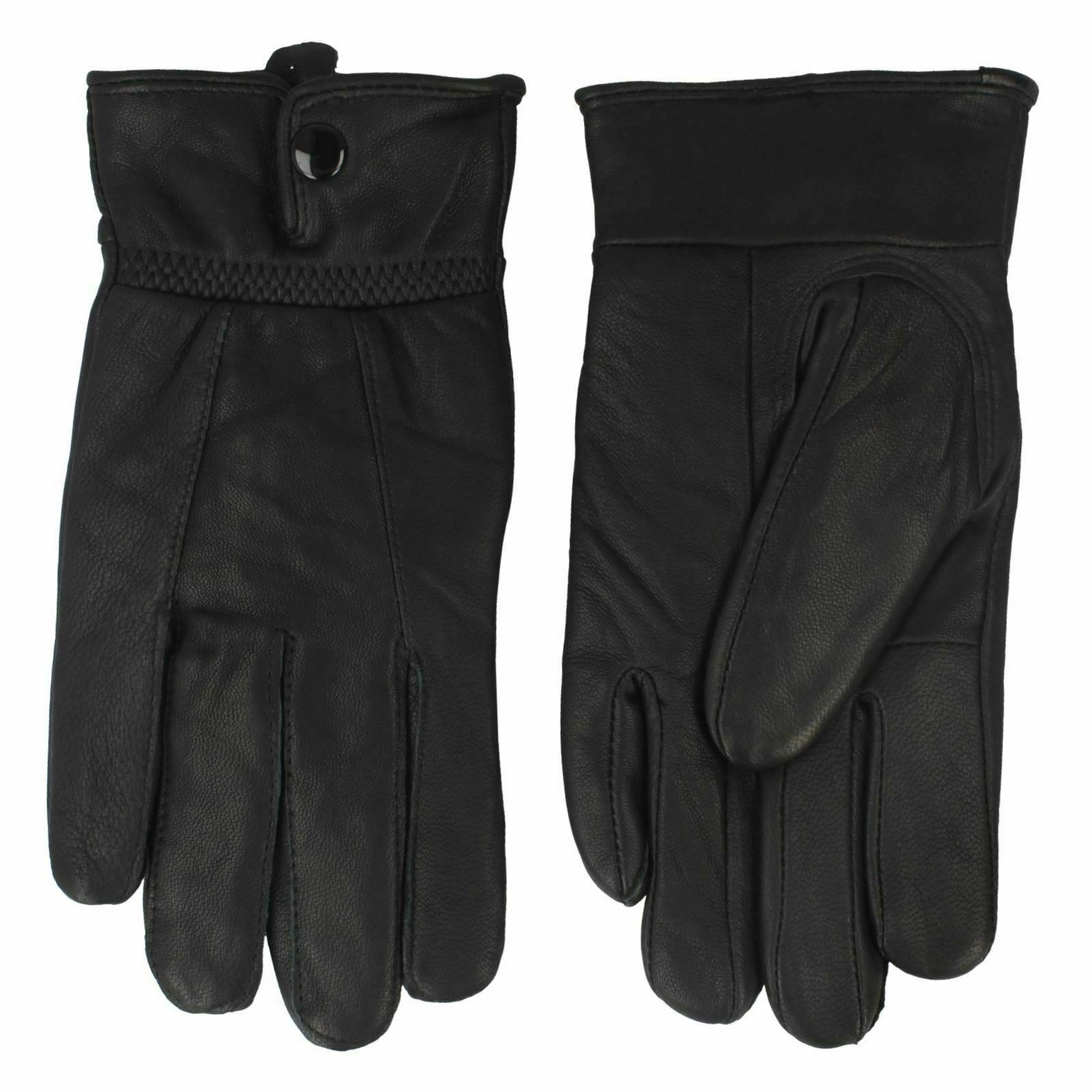 LADIES LEATHER GLOVES DRIVING WARM
