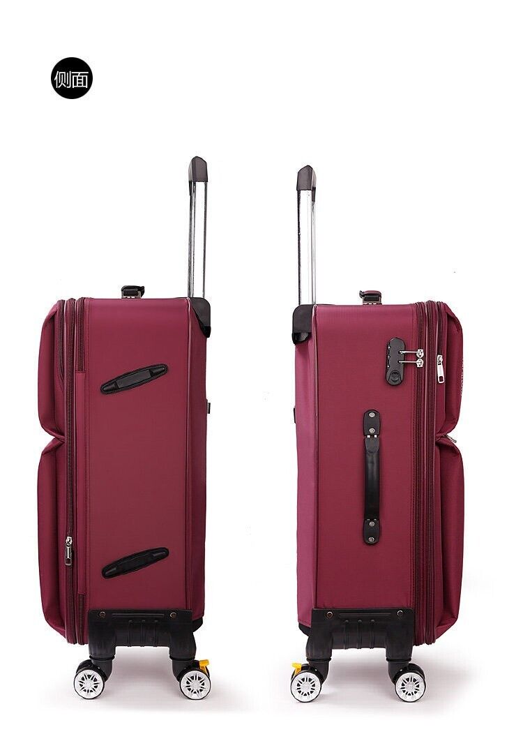 4 wheel Spinner Suitcase Luggage Set Carry On  Cabin Travel bag SET OF 3