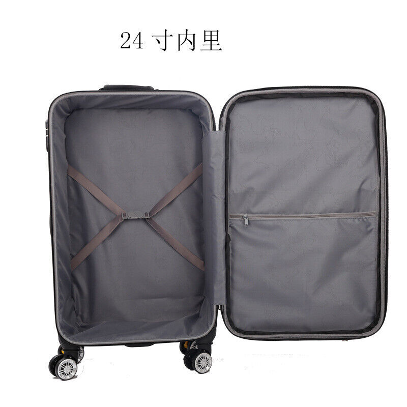 4 wheel Suitcase Luggage Set Carry On  Cabin Travel bag SET OF 3