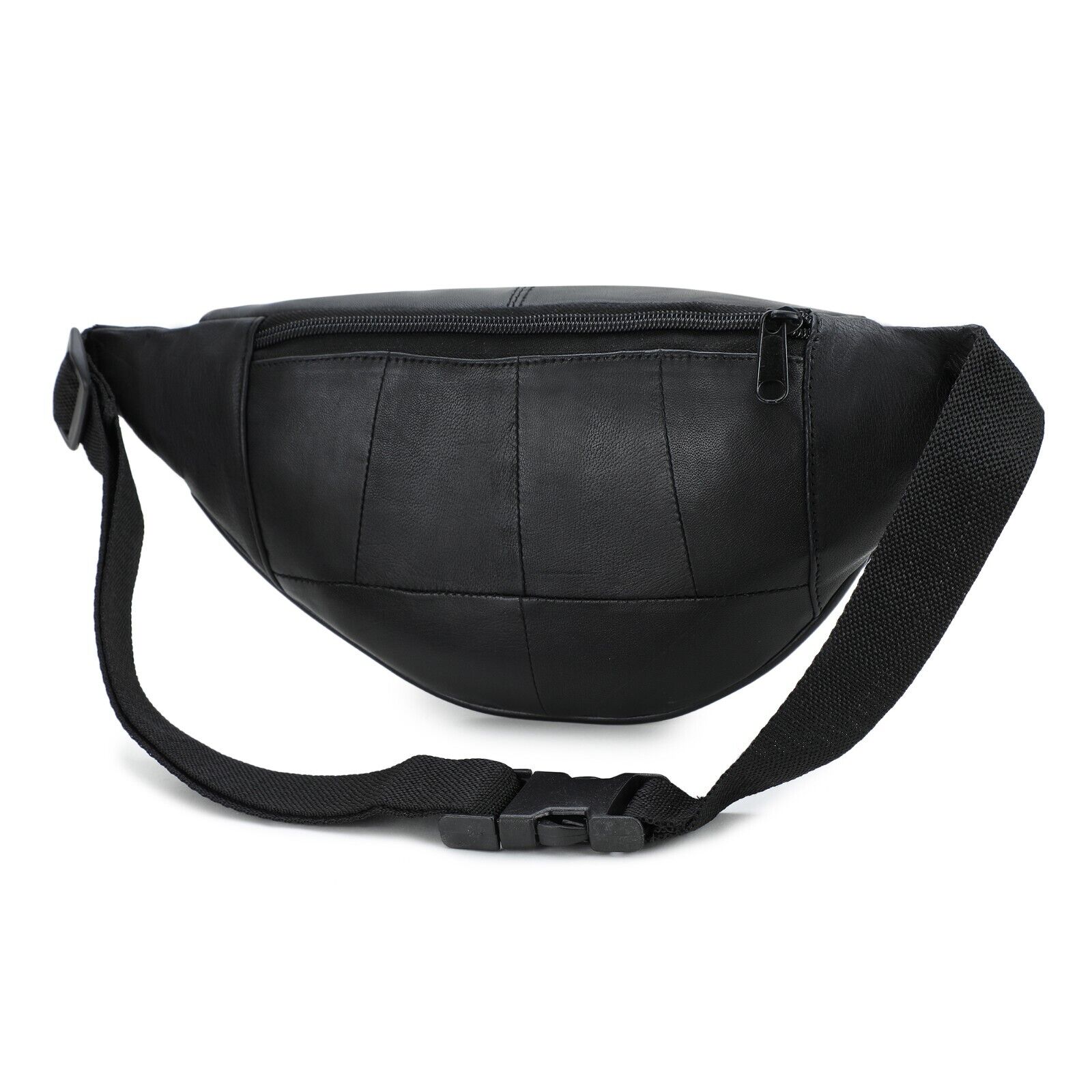 LEATHER BUM WAIST BAG TRAVEL HOLIDAY MONEY BELT CHANGE BUMBAG AR