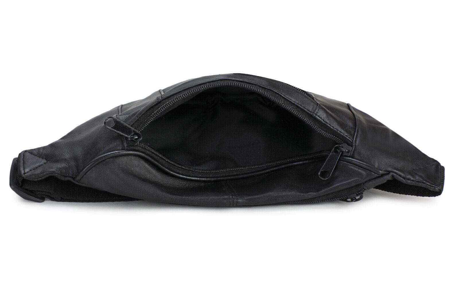 LEATHER BUM WAIST BAG TRAVEL HOLIDAY MONEY BELT CHANGE BUMBAG AR