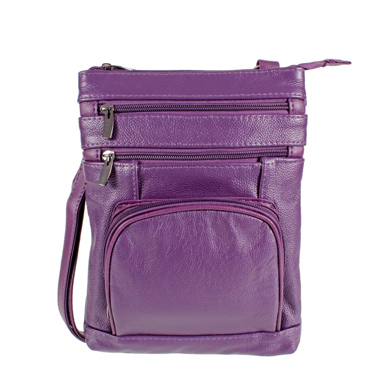 Ladies Cross Body Shoulder Bag Real Womens Leather