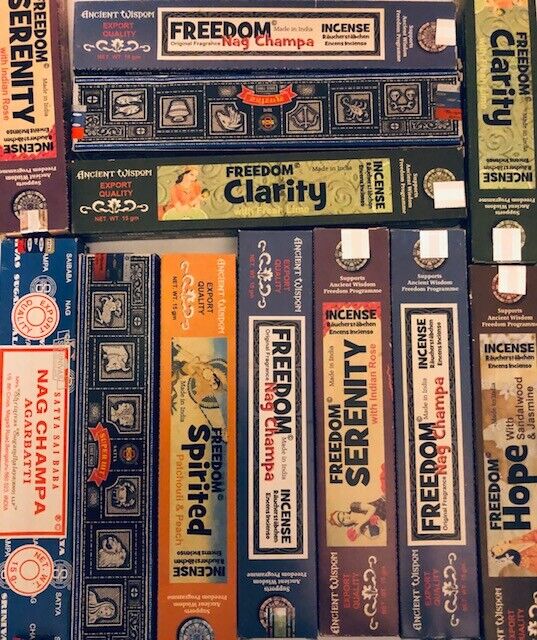 Nag Champa Incense Sticks Satya Freedom 15g Pack Incense Stick Joss