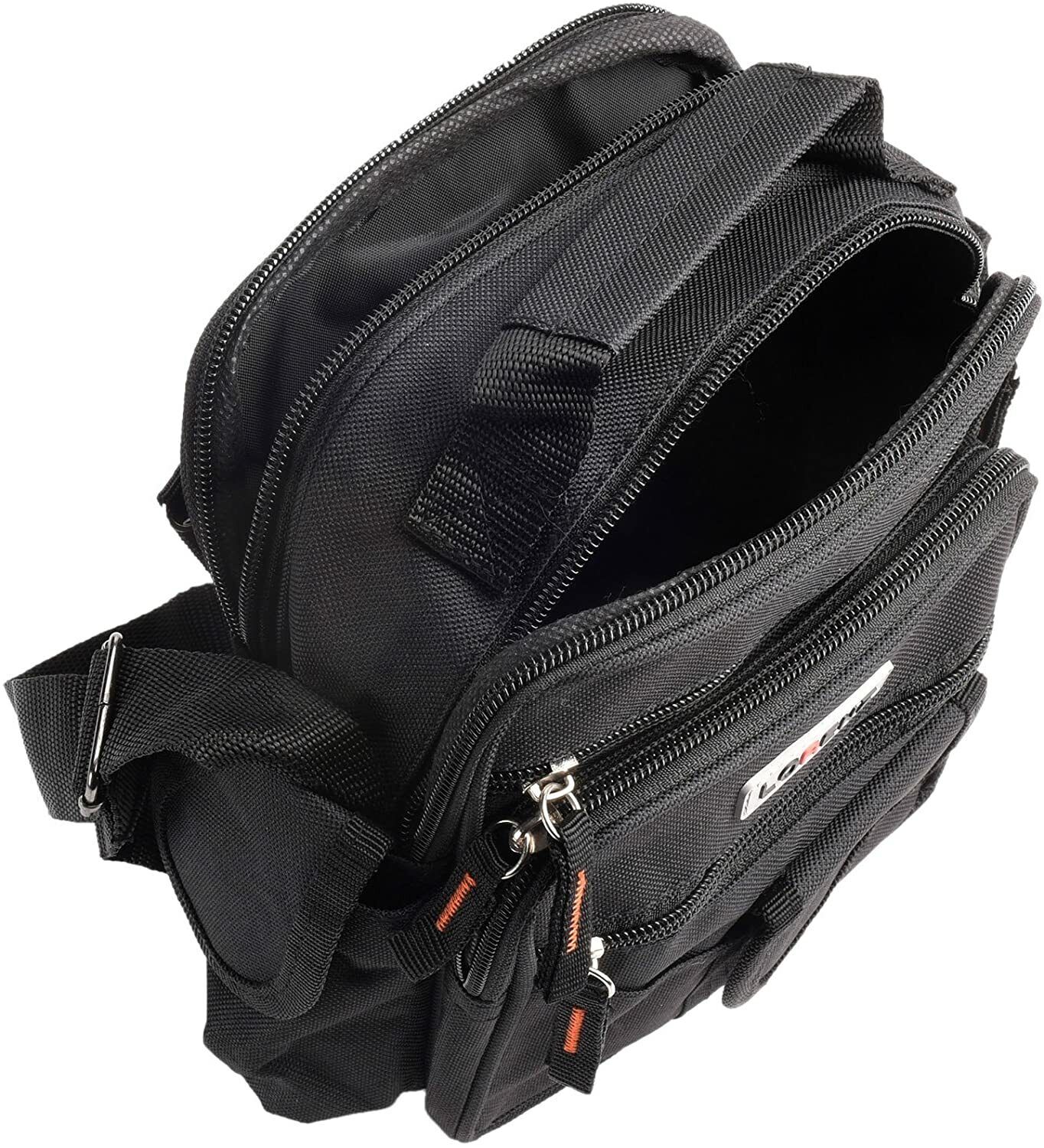 CANVAS BAG MULTI FUNCTIONAL GADGET TRAVEL/FLIGHT BAG CROSS BODY BAG