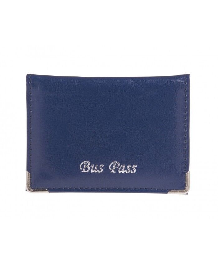 Navy Bus Rail Pass Travel Card Credit ID Oyster Holder Coin Purse Zipped