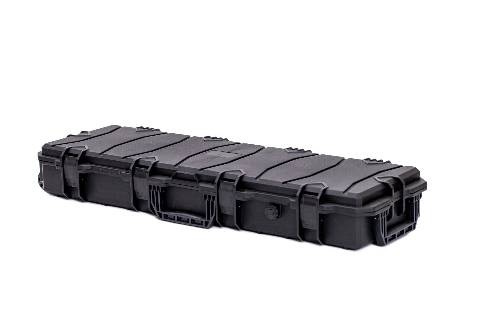 Large Hard Gun Case Rifle  - Black (Wave and pick and pluck) AR