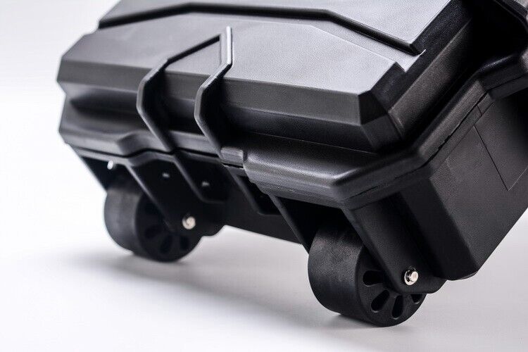 Large Hard Gun Case Rifle  - Black (Wave and pick and pluck) AR
