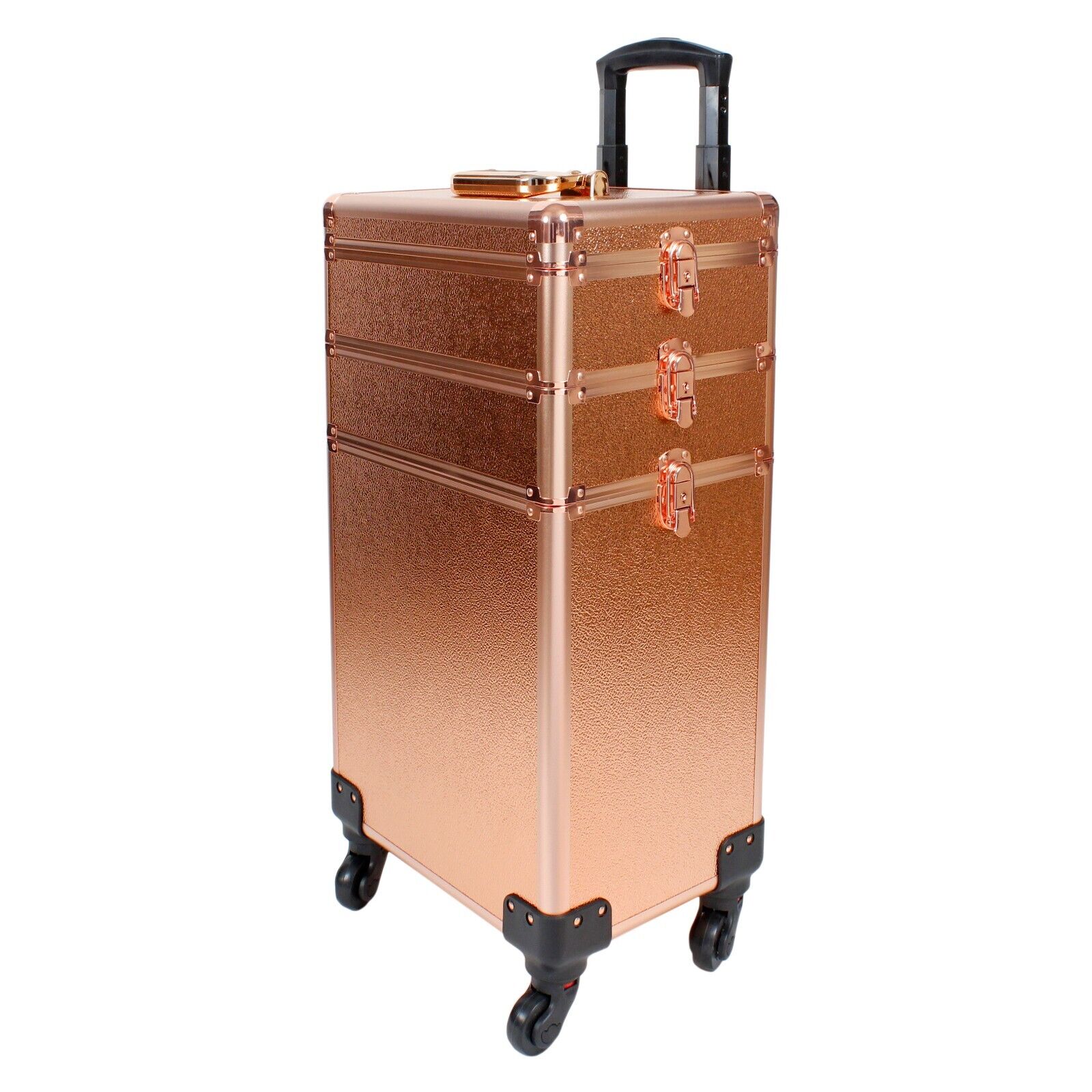 Pro Mobile Makeup Trolley Nail Technician Organizer Hairdressing Beauty Cases UK