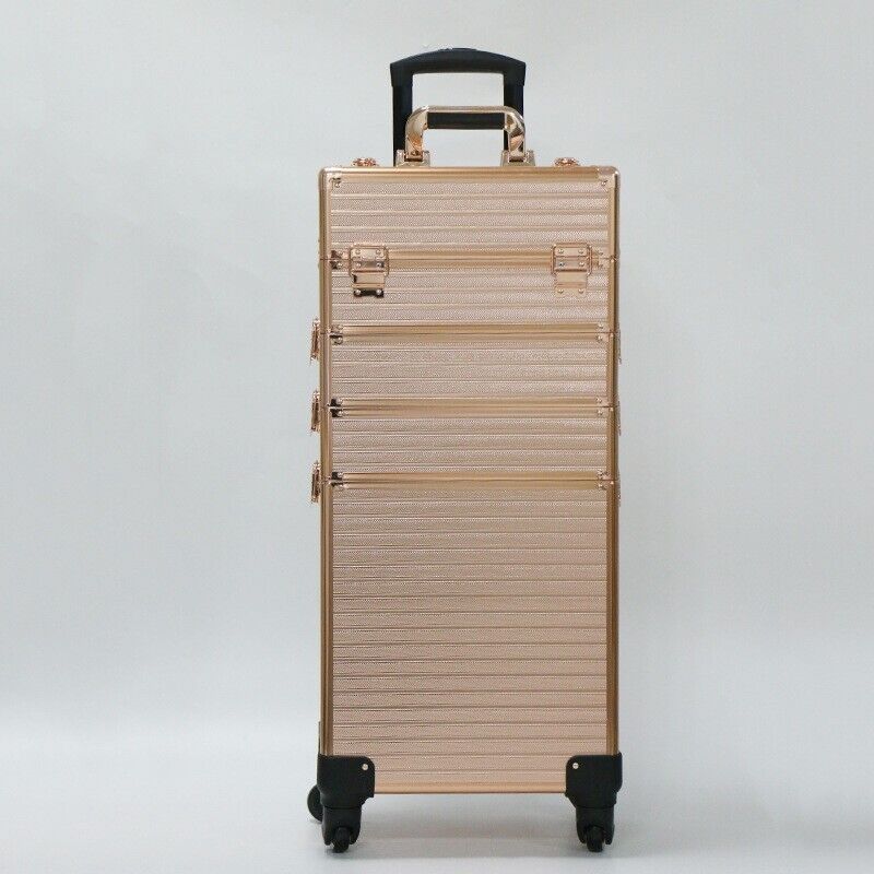 Pro Mobile Makeup Trolley Nail Technician Organizer Hairdressing Beauty Cases UK