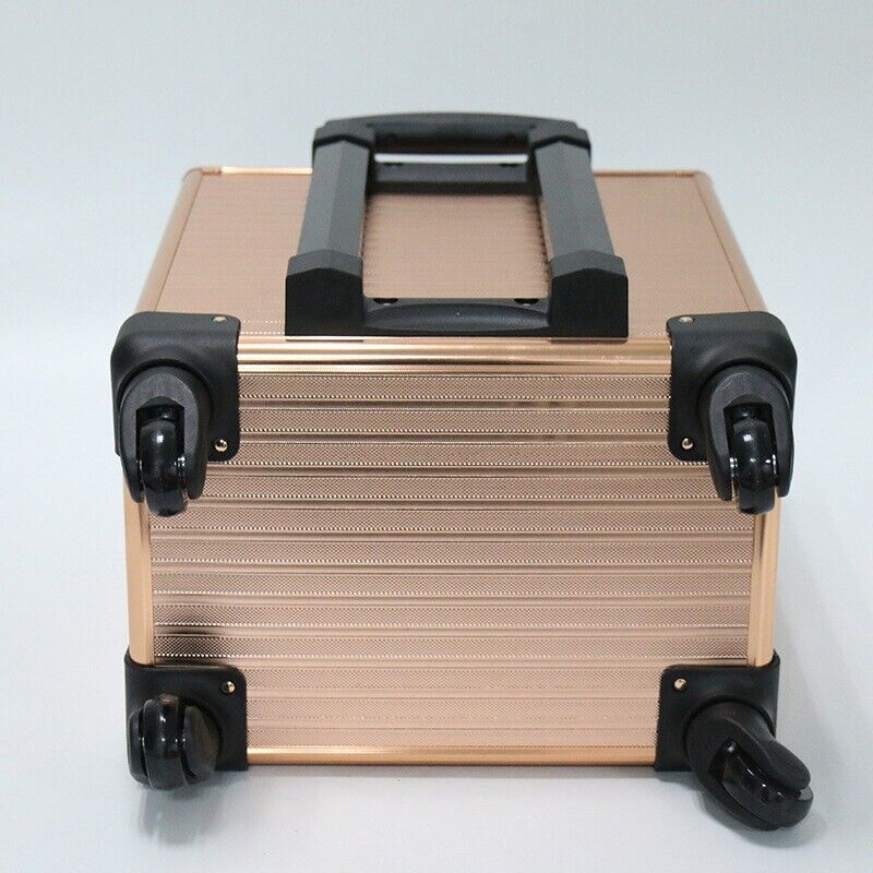 Pro Mobile Makeup Trolley Nail Technician Organizer Hairdressing Beauty Cases UK