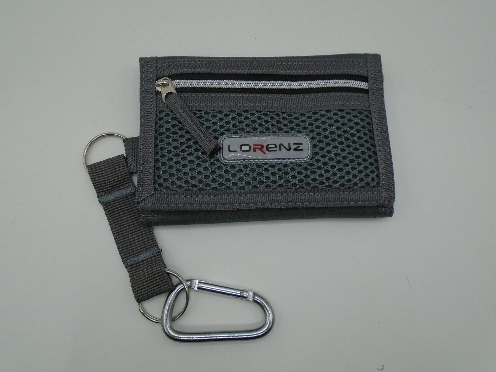 Mens Boys Canvas WALLET with BELT CLIP sports gym hiking running secure Gents