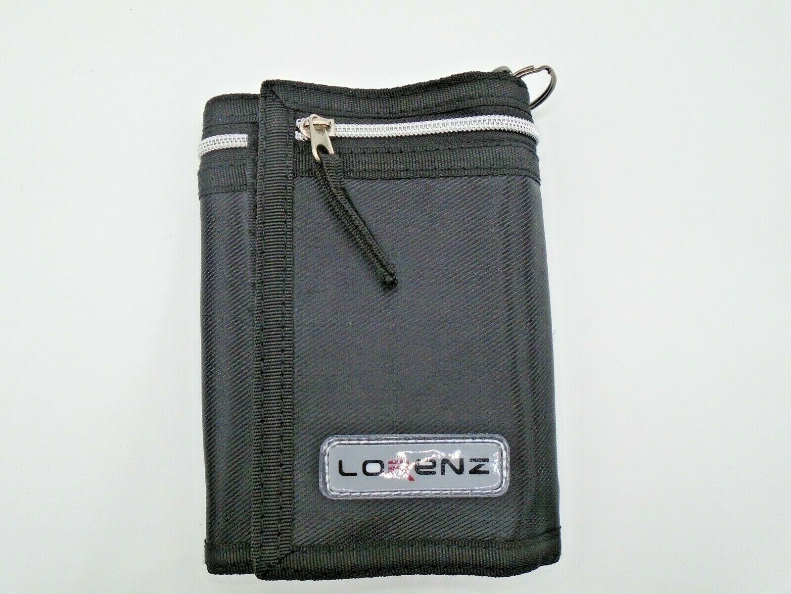 Mens Boys TriFold Sports Wallet by Lorenz with Security Chain Handy