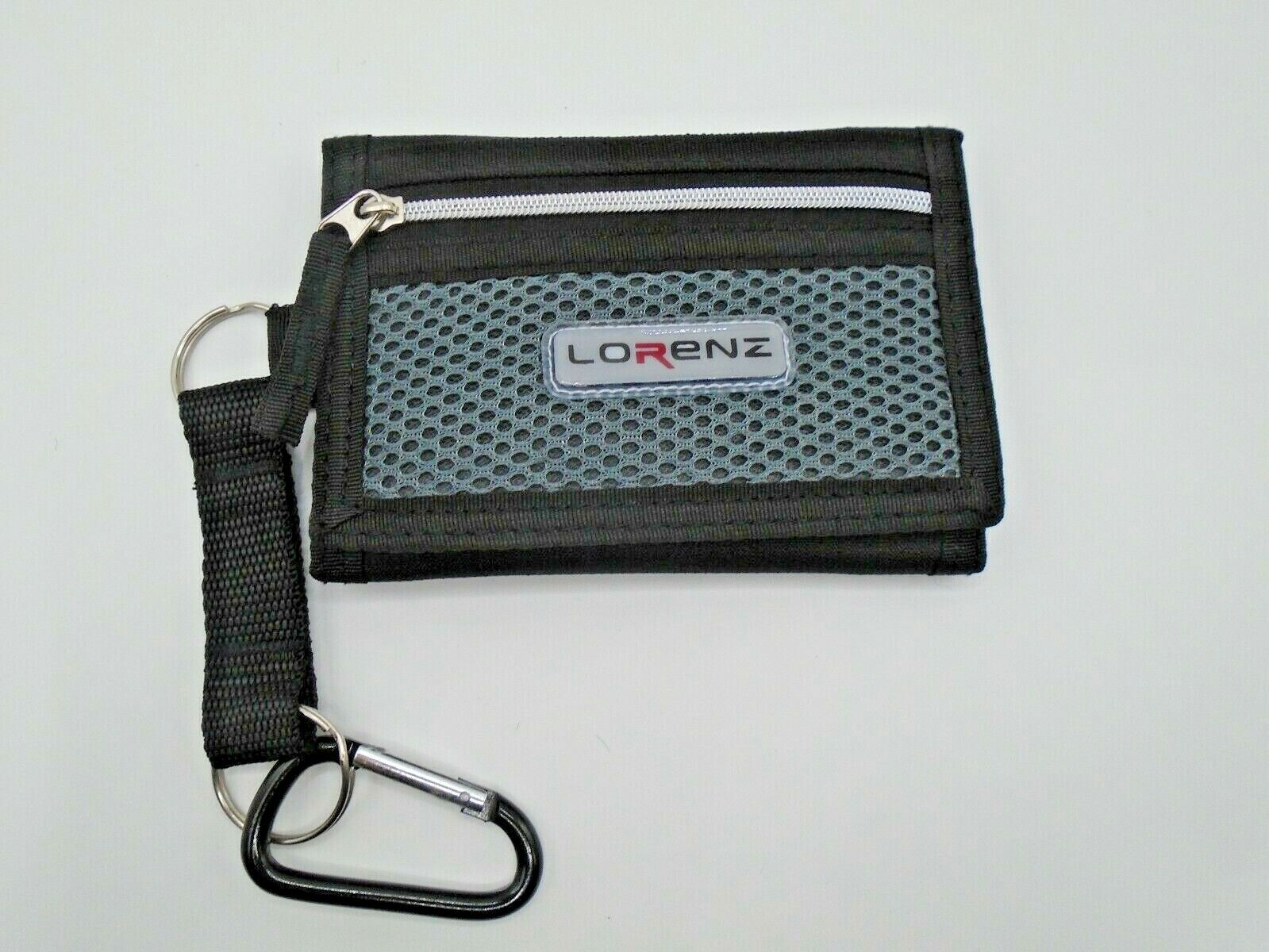 Mens Boys Canvas WALLET with BELT CLIP sports gym hiking running secure Gents
