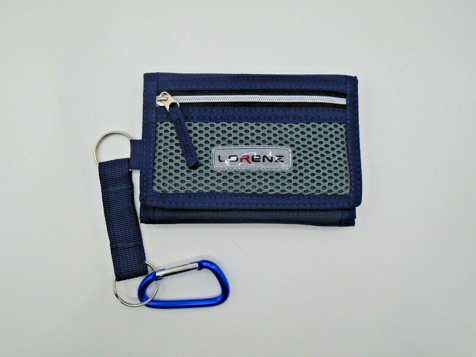 Mens Boys Canvas WALLET with BELT CLIP sports gym hiking running secure Gents