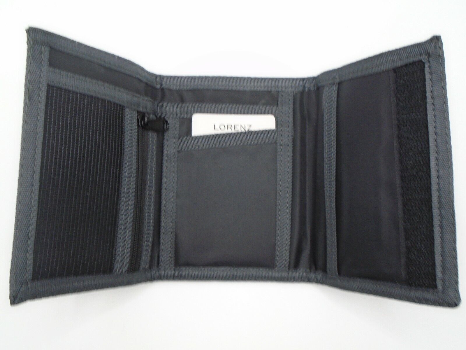 Sports Canvas Wallet Mens/Boys by Lorenz Teens Handy Zip in 3 Colours
