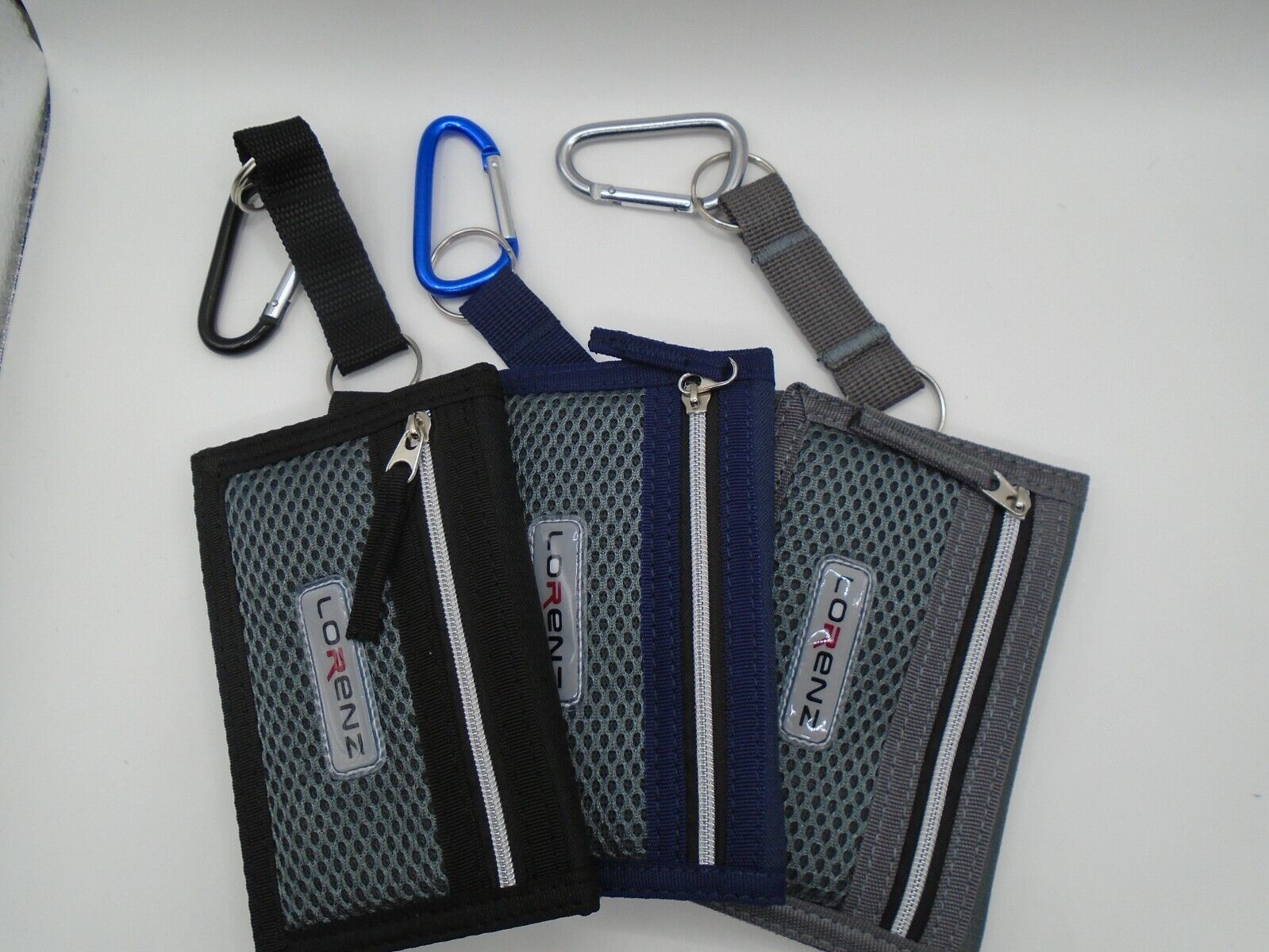Mens Boys Canvas WALLET with BELT CLIP sports gym hiking running secure Gents