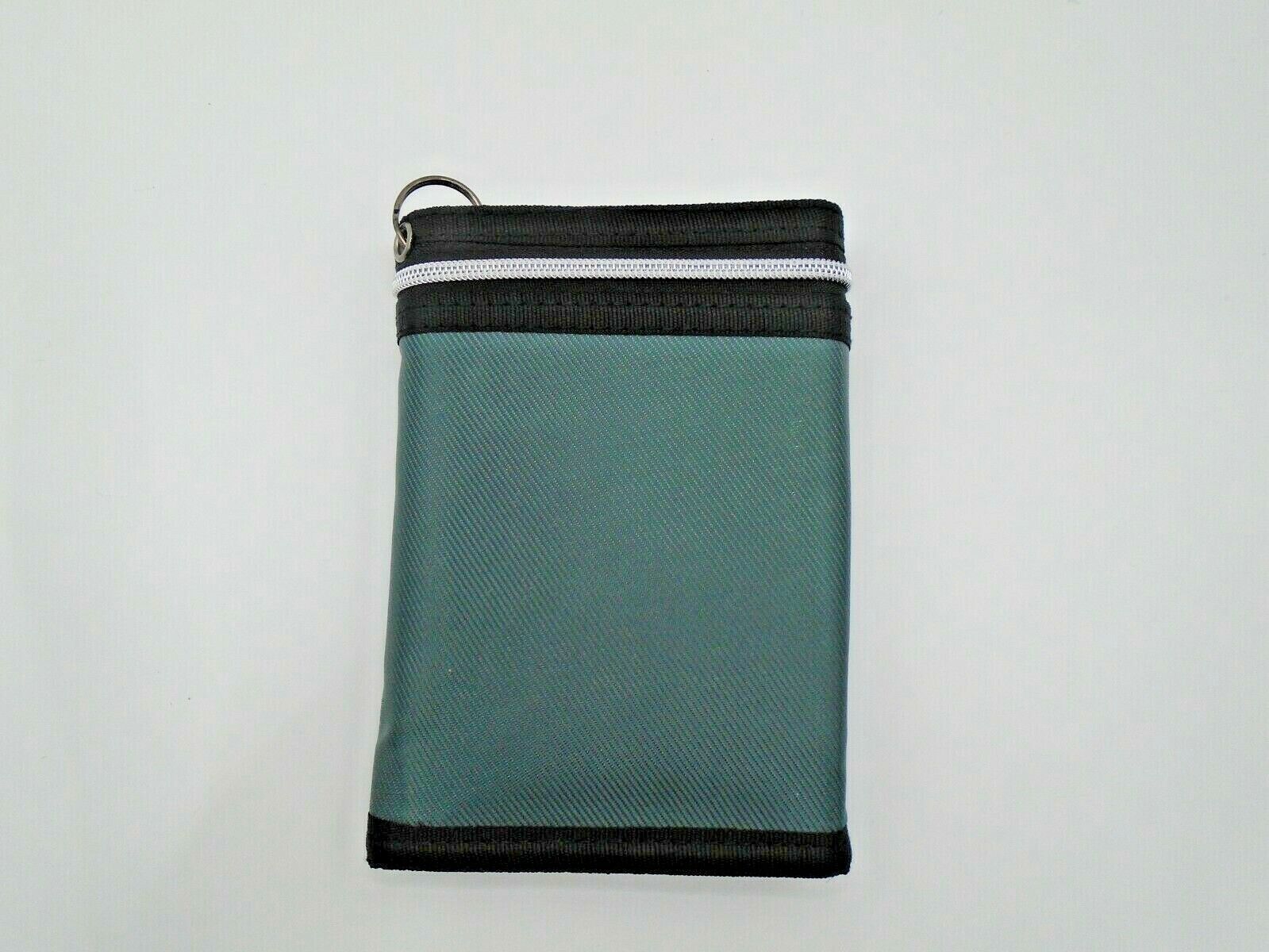 Mens Boys TriFold Sports Wallet by Lorenz with Security Chain Handy