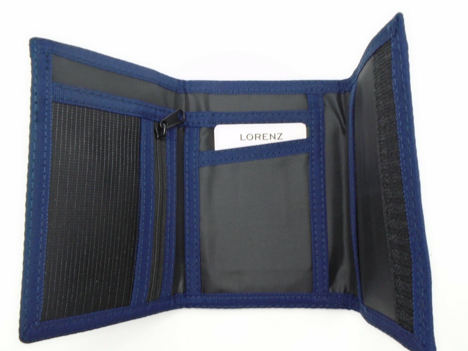 Sports Canvas Wallet Mens/Boys by Lorenz Teens Handy Zip in 3 Colours