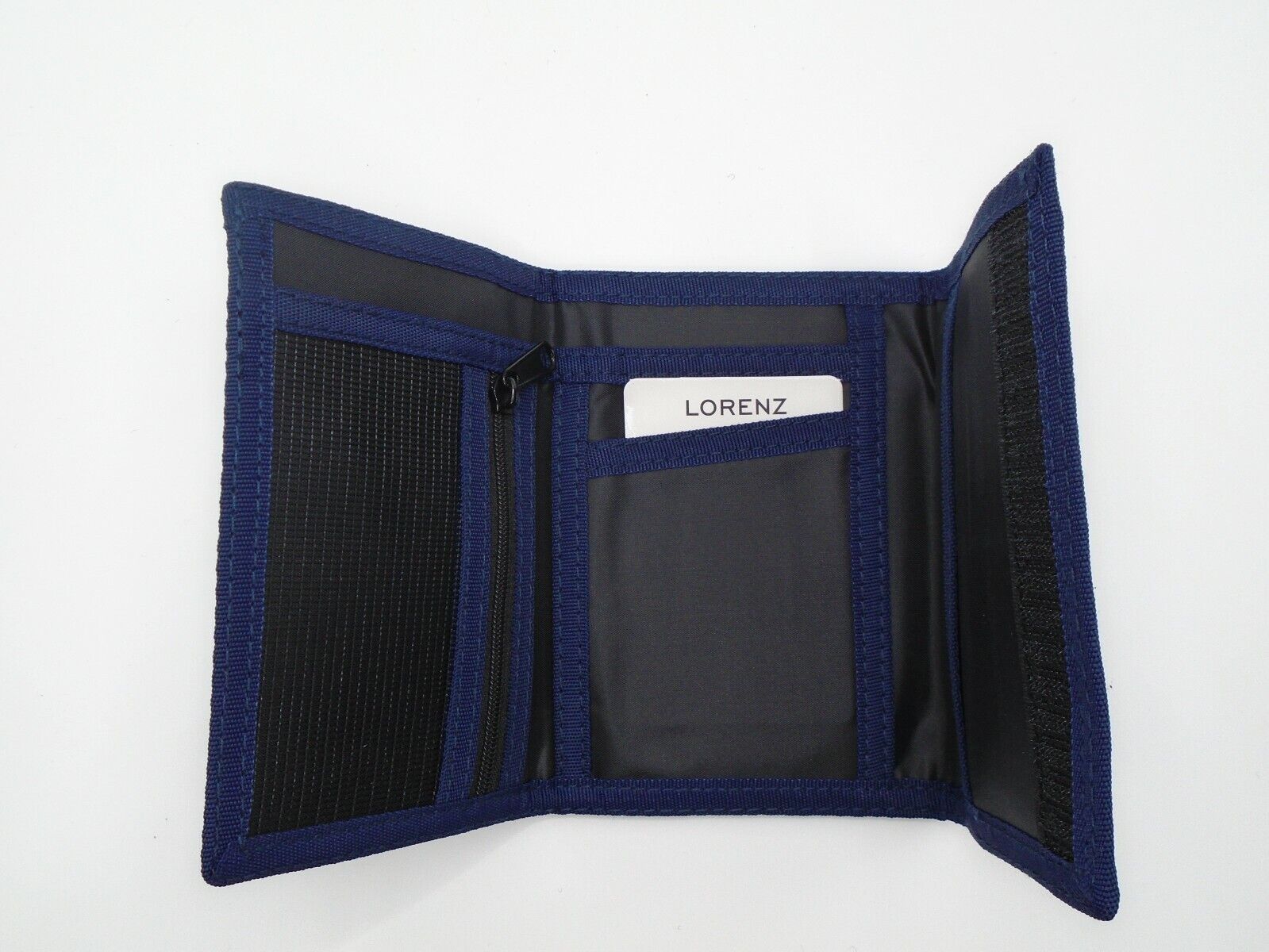 Sports Canvas Wallet Mens/Boys by Lorenz Teens Handy Zip in 3 Colours