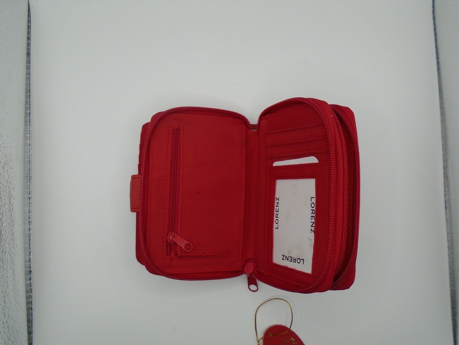 Ladies Womans Leather Purse Wallet Zip Round Card 3 Zips RFID Protection
