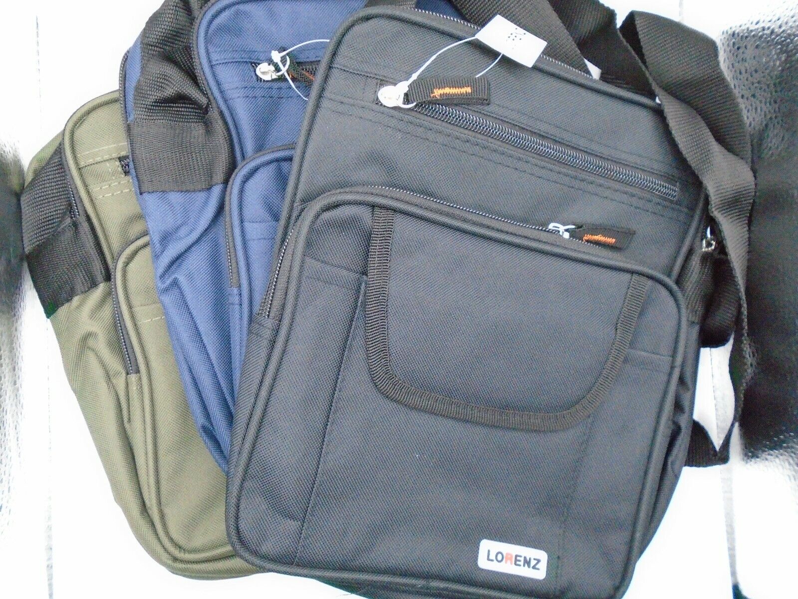 Mens Ladies Canvas Messenger Shoulder/Travel Utility Work Bag Cross Body Cabin