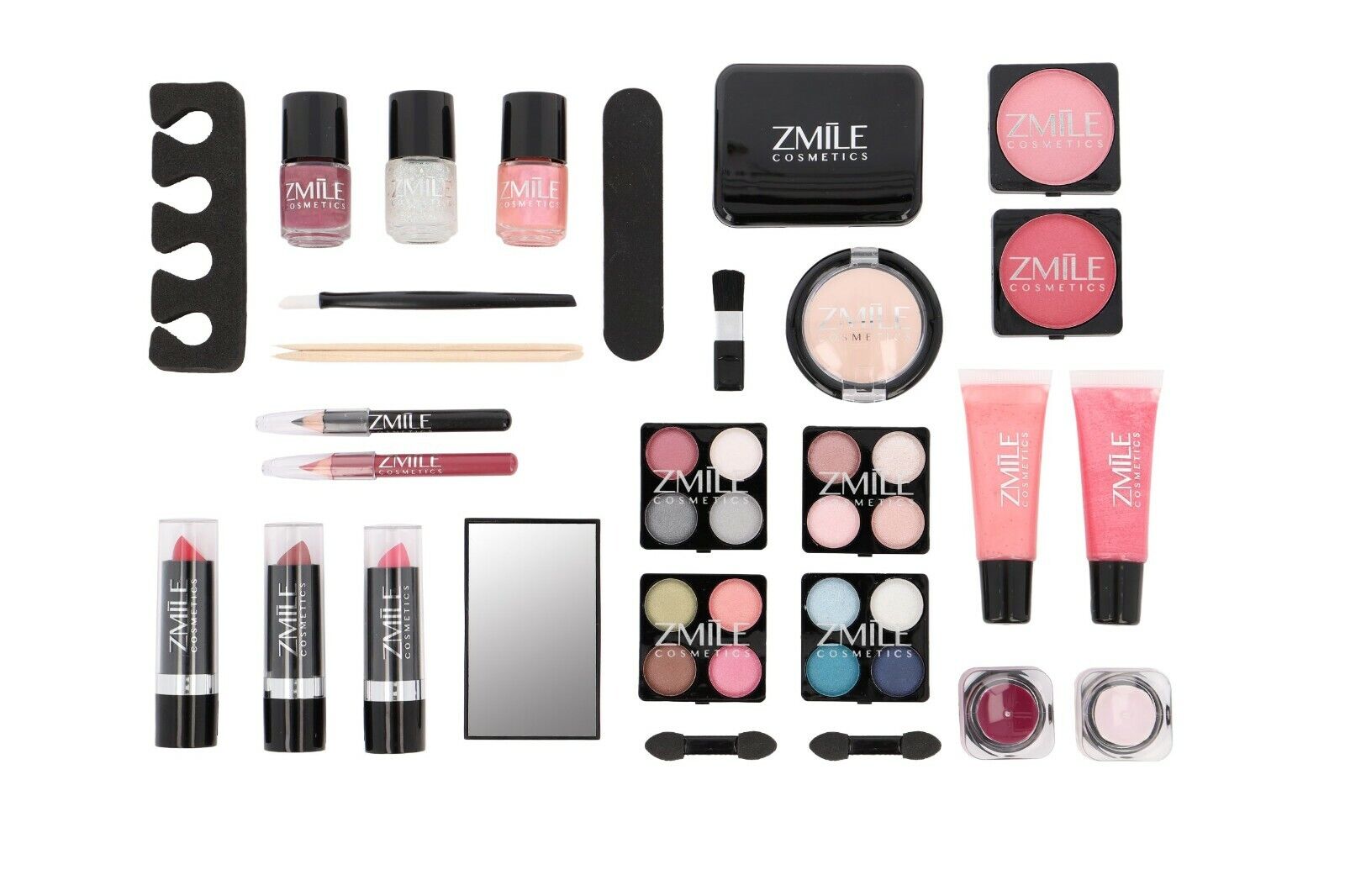 VANITY CASE BEAUTY COSMETIC SET GIFT TRAVEL MAKE UP CARRY BOX XMAS EYE SHADOW AR