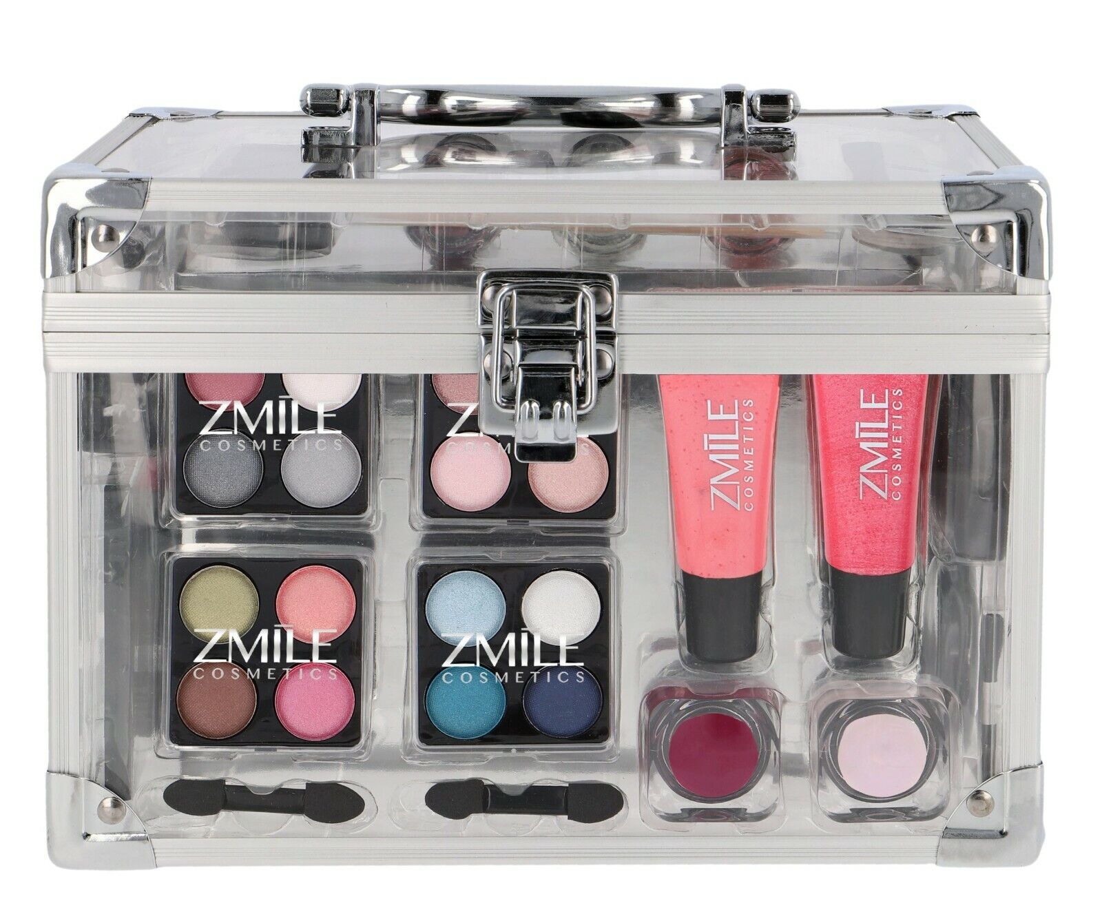VANITY CASE BEAUTY COSMETIC SET GIFT TRAVEL MAKE UP CARRY BOX XMAS EYE SHADOW AR