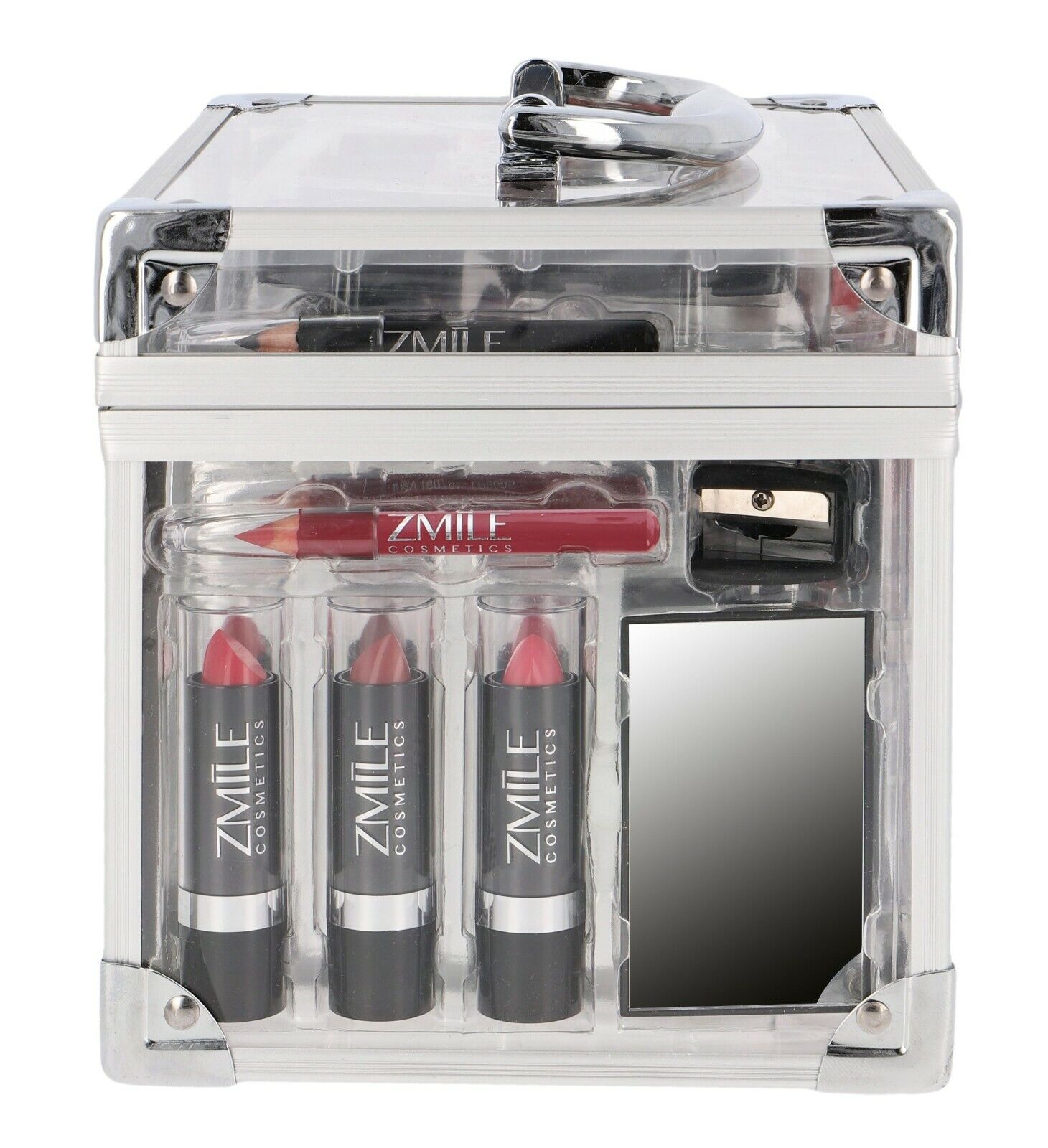 VANITY CASE BEAUTY COSMETIC SET GIFT TRAVEL MAKE UP CARRY BOX XMAS EYE SHADOW