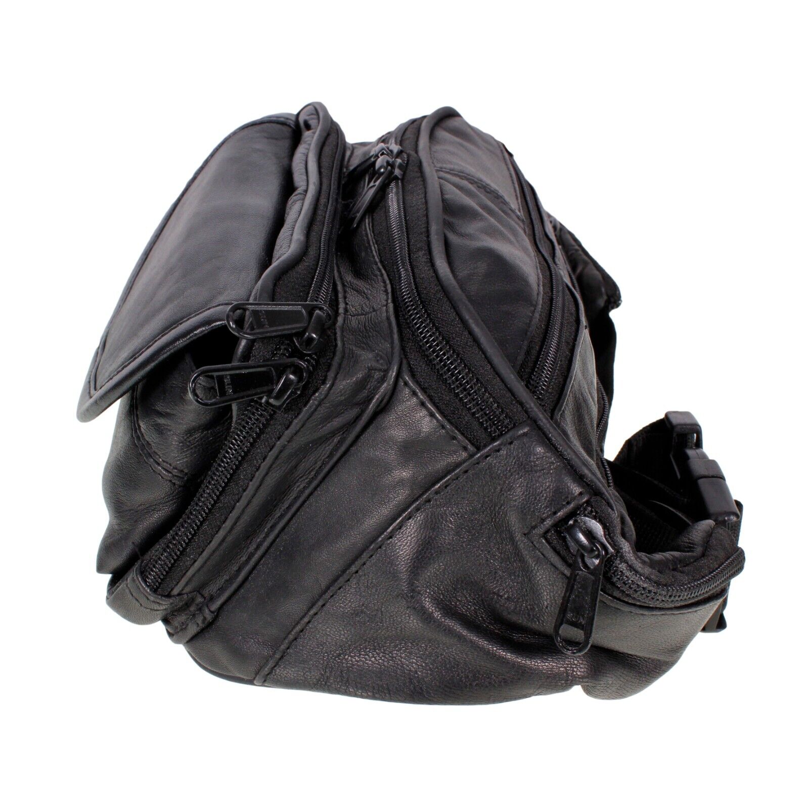 Travel Waist Bag Bumbag Holiday Leather Travel Fanny Money Coins keys change A