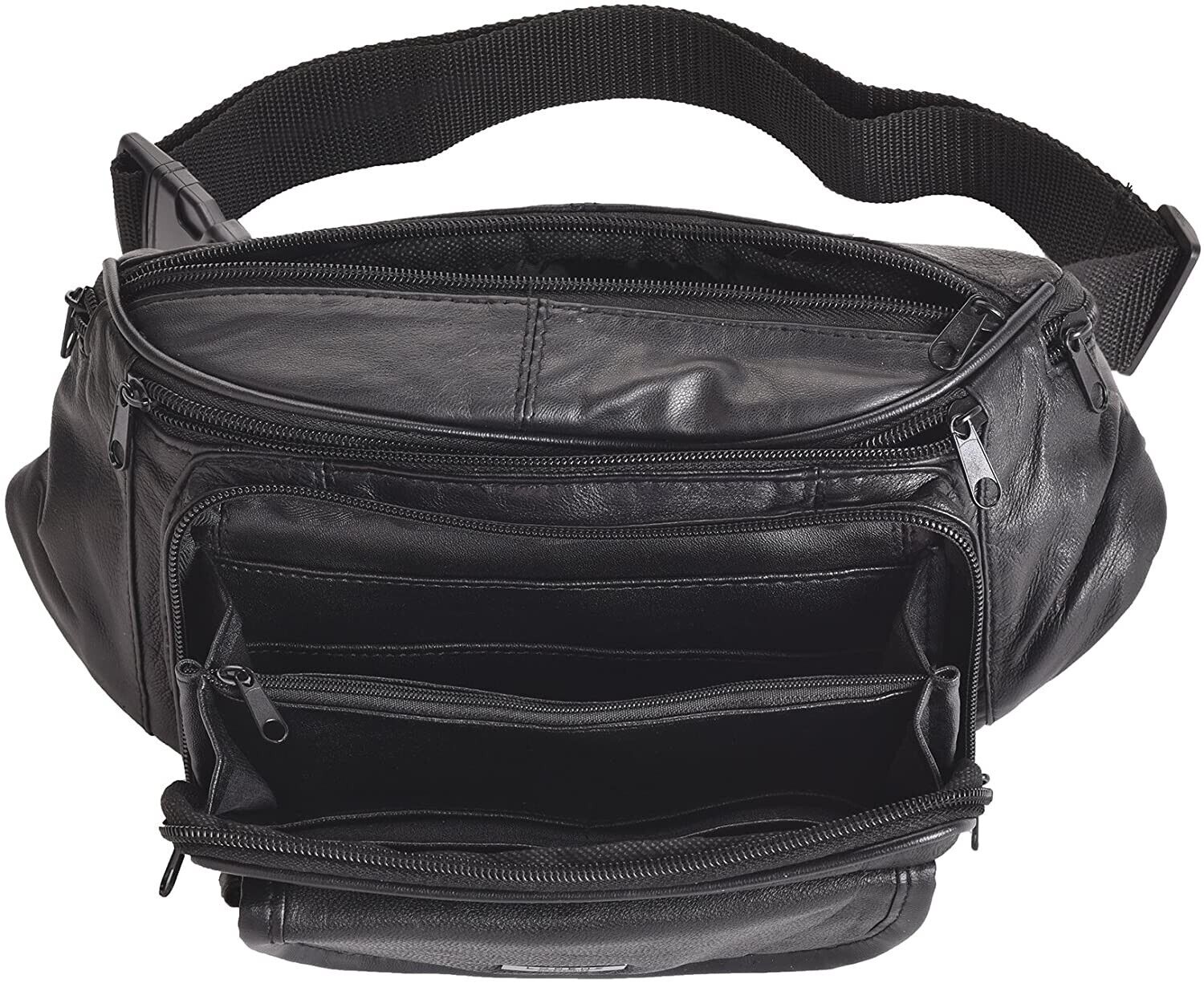 Travel Waist Bag Bumbag Holiday Leather Travel Fanny Money Coins keys change A