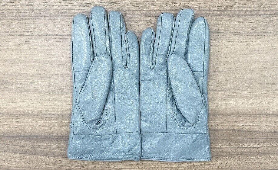 WOMENS LADIES SUPER SOFT GENUINE LEATHER FLEECE LINED GLOVES WINTER WARM A