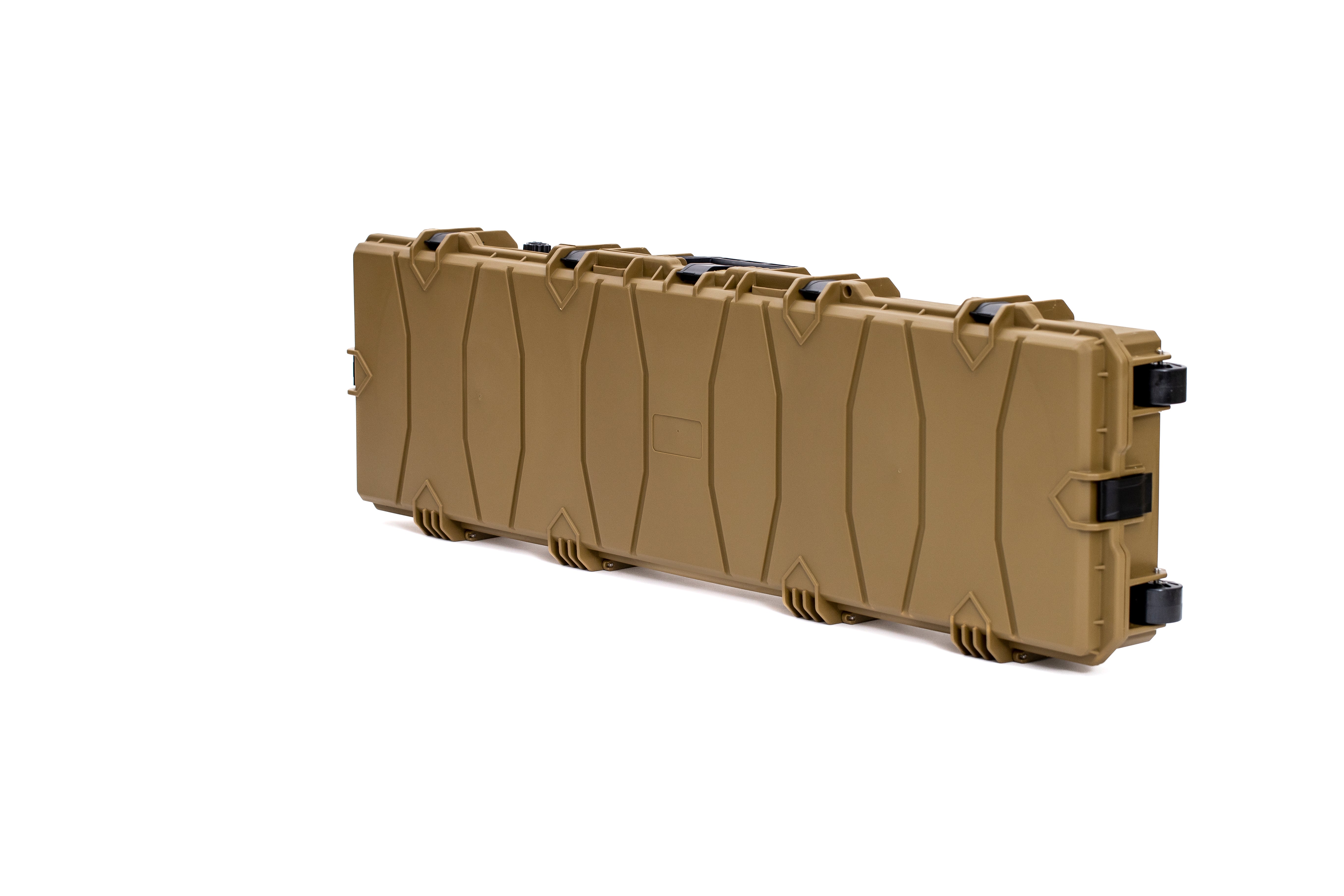 Hard Gun Case Extra Large Wheeled Hard Case (Wave Foam); Olive Green AR