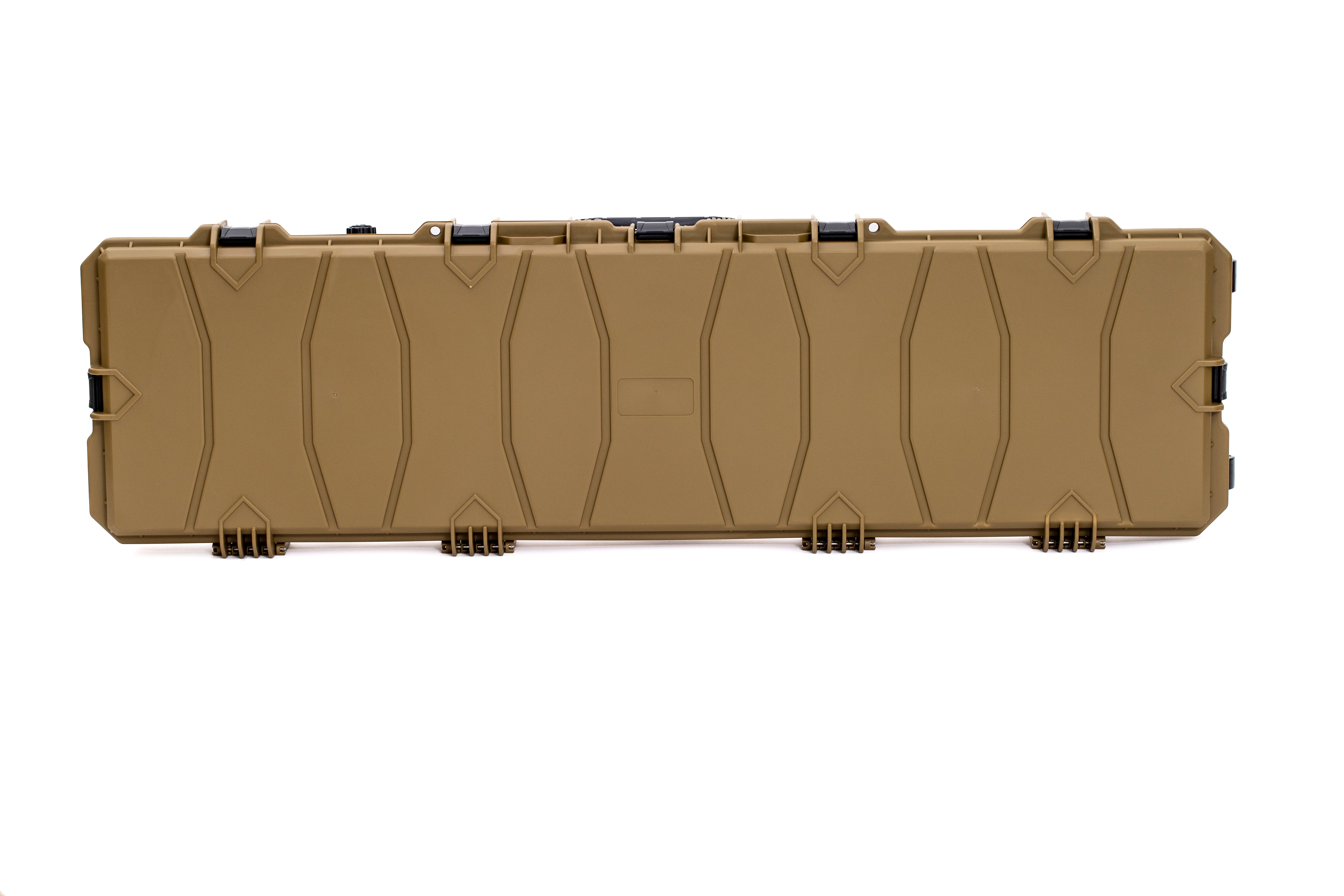 Hard Gun Case Extra Large Wheeled Hard Case (Wave Foam); Olive Green AR