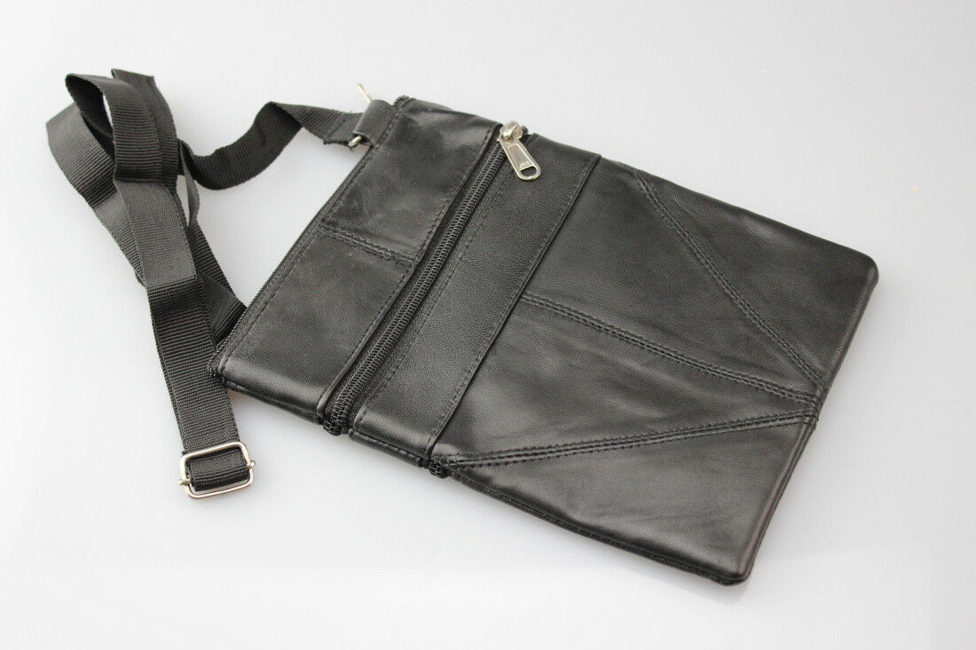 Leather Cross body Bag Adjustable Strap Messenger Travel Holiday Everyday