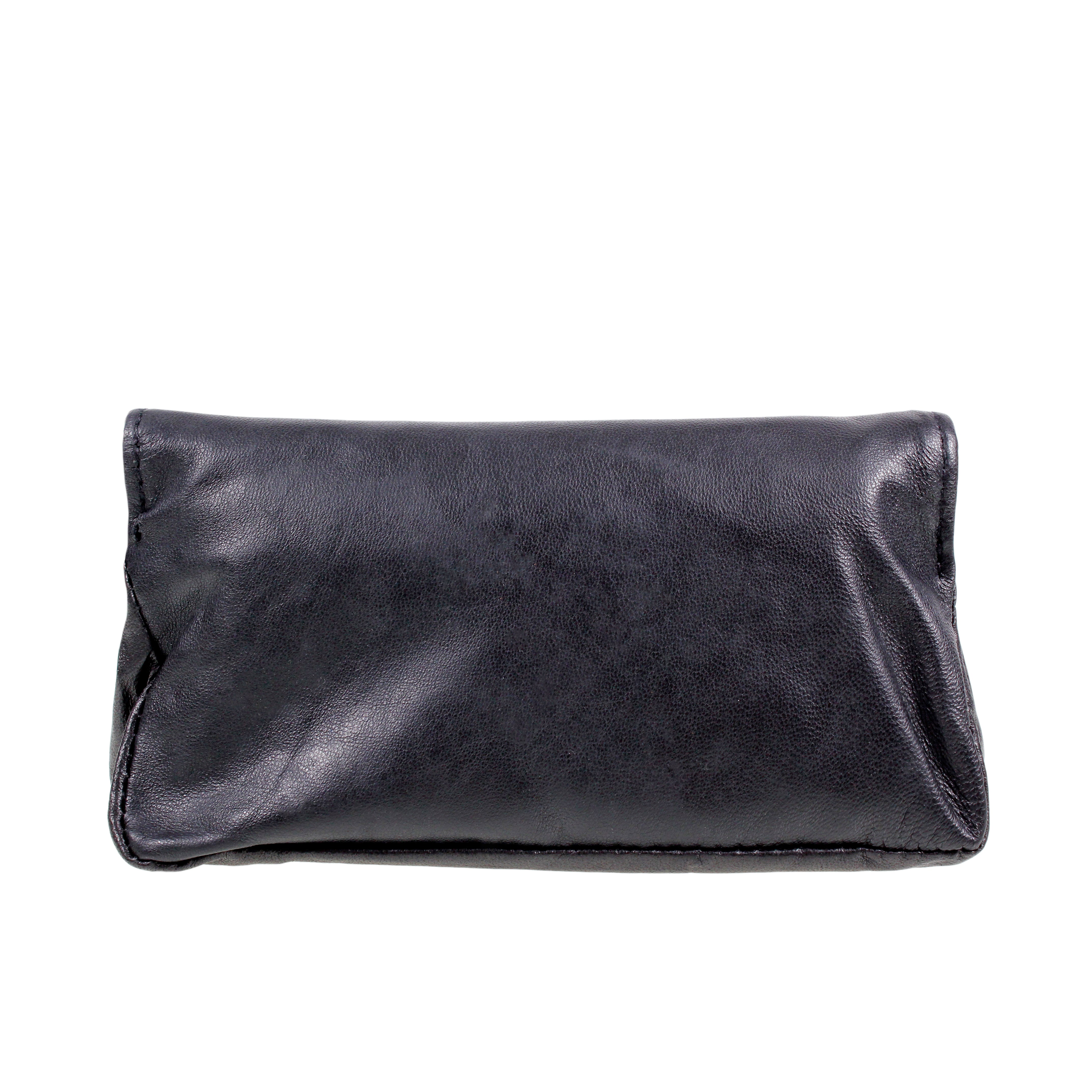 Leather Tobacco Pouch Black