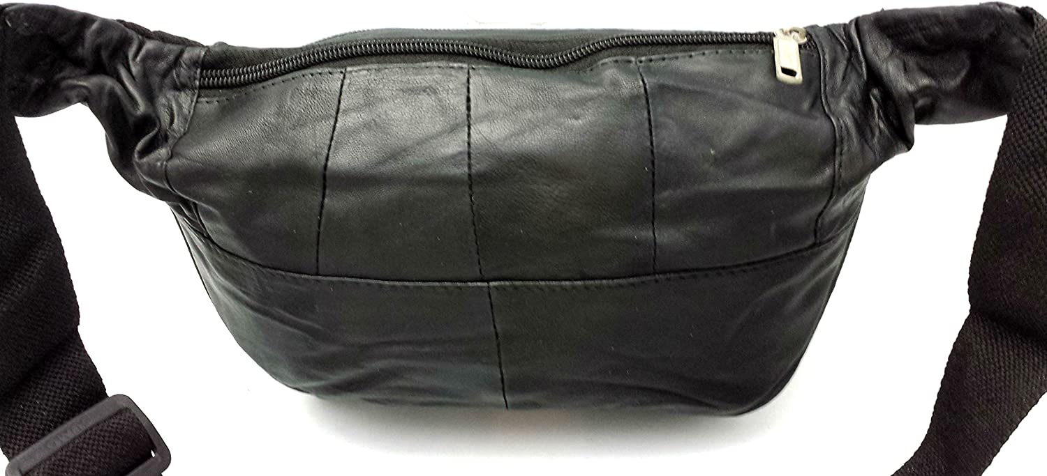 TRAVEL LEATHER BUM BAG MONEY WAIST BELT PACK HOLIDAY FESTIVAL MONEY POUCH